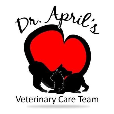 Dr. Aprils logo that will also be on her car or van when she comes for a visit.