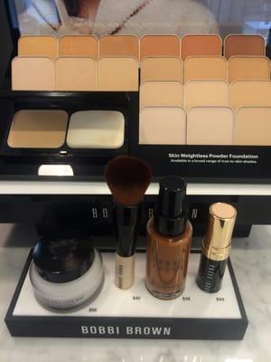 Bobbi Brown's new Skin Weightless foundation! Come in to get shade matched!