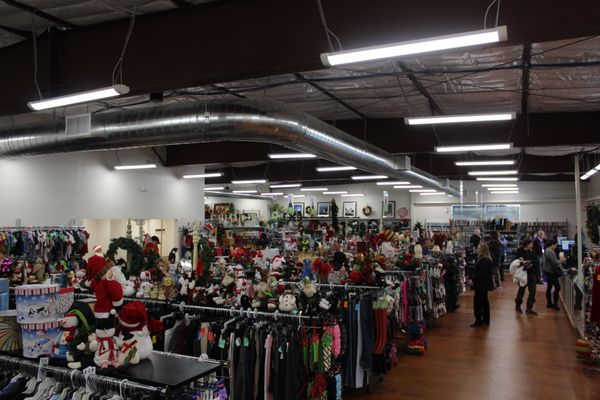 Interior of store remodeled in late 2018