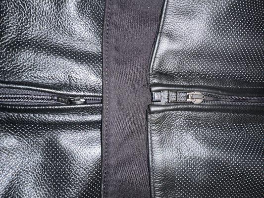 Pictures were requested to compare to OEM zipper