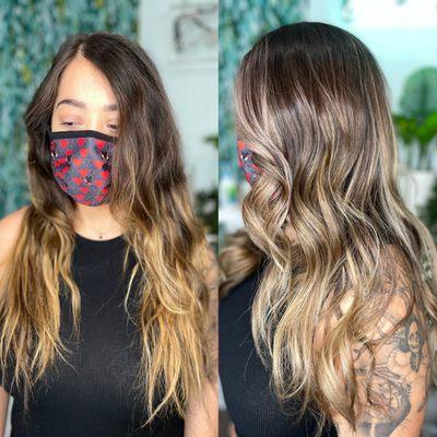 Balayage done by @luminarosa|| follow on Instagram for more looks and to contact directly