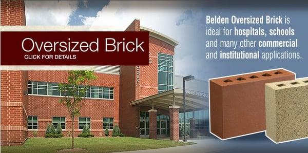 Find more at: http://www.beldenbrick.com/big-brick/