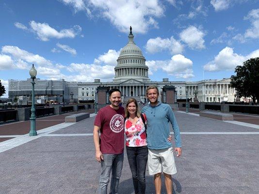 The Pierson Family at the Capitol