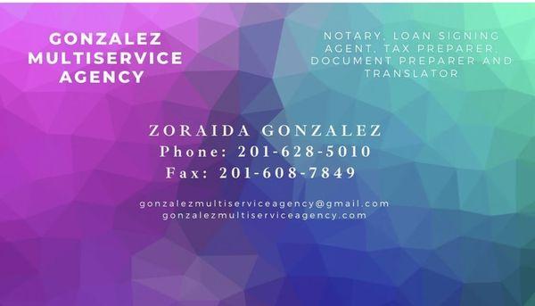 Contact info