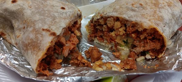 Chicken super burrito