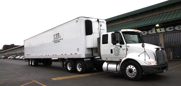 Part of the United fleet of trucks