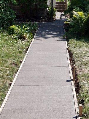 Concrete Sidewalk