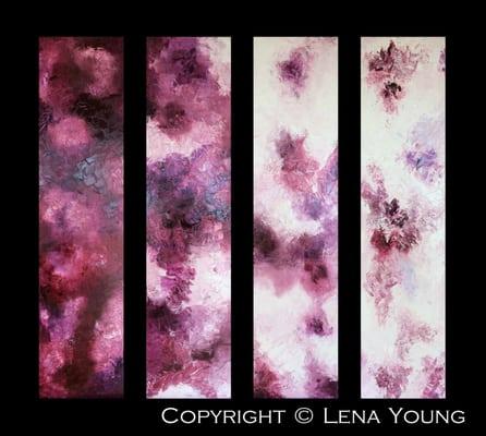 "Lost Stars" Oil on Canvas by Lena Young