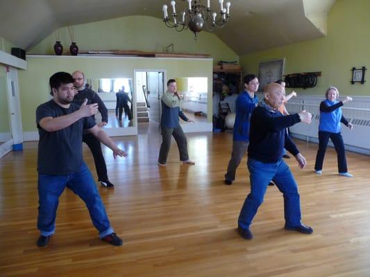 Master Fong Ha ( front right) & Randy Moy (Front Left)