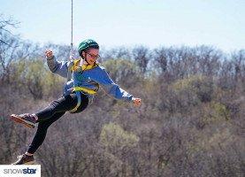 Ziplining available and can be booked on our website.