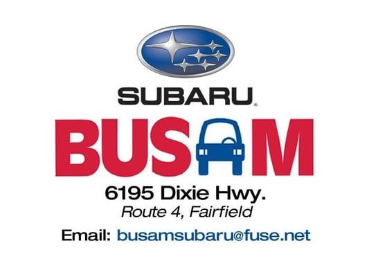 Busam Subaru - Home of the 7 Year 100,000 Mile "The dealer closest to your heart"