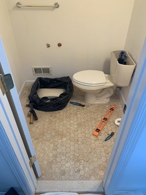 Bathroom remodel