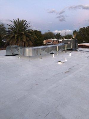 Roof top duct