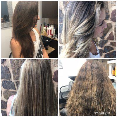 Brazilian Blowout (keratin smooth treatment) #color#correction #balayage