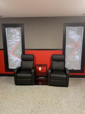 Extreme detailing waiting area