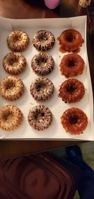 Dozen of assorted Vegan donuts