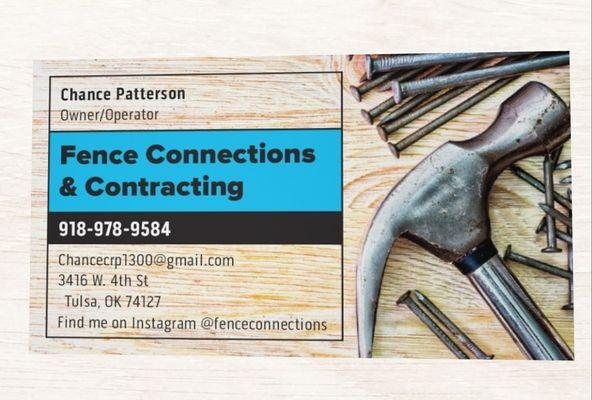 Fence Connections and Contracting