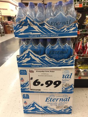 Rouses has your 6 pack Eternal Water