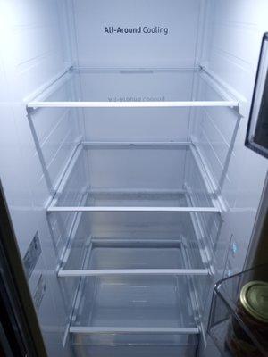 refrigerator after cleaning