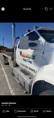 Hanson’s Hauling & Towing