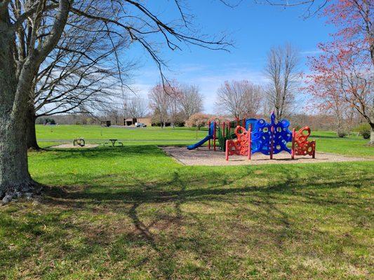 One of the playground and picnic areas