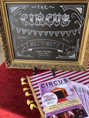 A circus at a church just to provide an event for the community.  Wow!