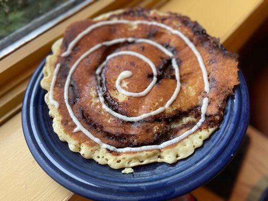 Cinnamon Roll Pancakes