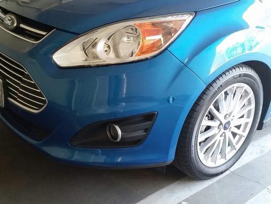 2015 Ford C-Max Energi after repair