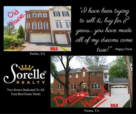 Contact us today to sell your house & finally find your Dream Home!
 703-495-7500
 www.SorelleRealty.com