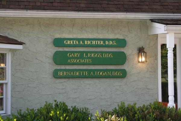 Gary L. Riggs, DDS and Associates Greta A. Richter, DDS Bernadette A Logan, DDS