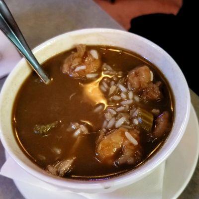 Shrimp and crab gumbo