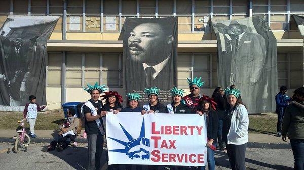 San Antonio MKL March with Liberty Tax