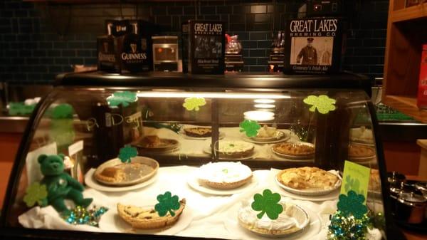 Beer and pie. It is glorious.