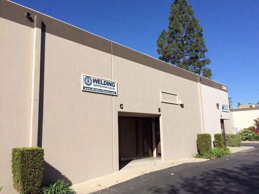 Front of the Welding Certification Center