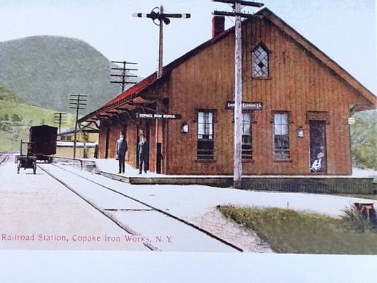 Depot Deli located in the former train station of the Harlem Valley Line