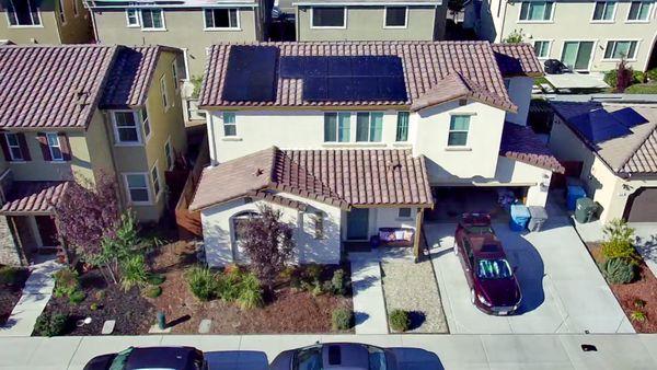 Here's a solar system we installed in Richmond, CA.