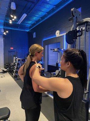 Donors supporting Grey Team by becoming sustaining personal training clients.