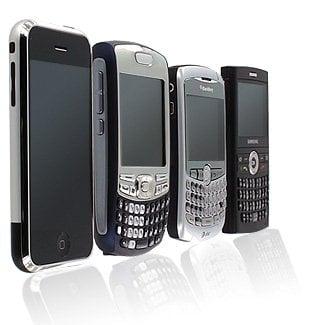 SmartPhones - BlackBerry - iPhone - Windows Mobile - Android - Palm