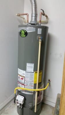 My lovely new water heater!