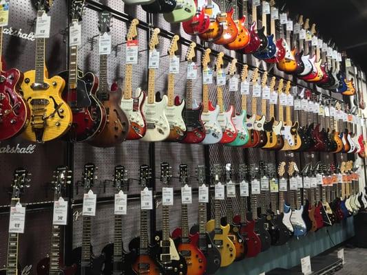 Wall of guitars~