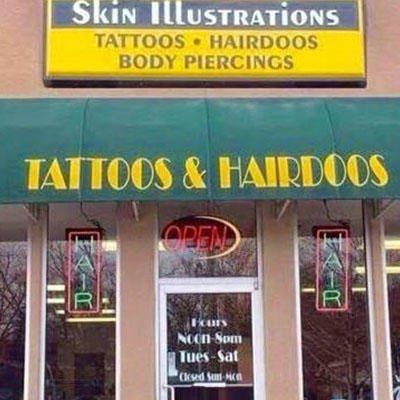 Skin Illustrations Tattoos & Piercings