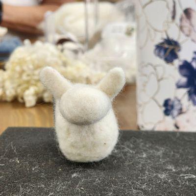 Needle felting taking for...