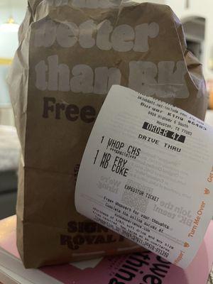 Whopper Meal