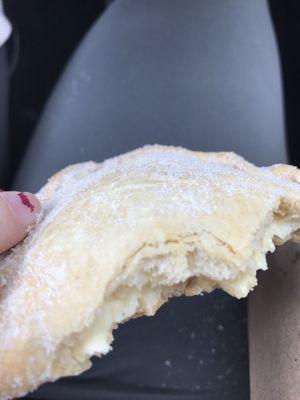 Vanilla empanadas dessert pastry