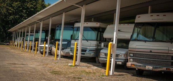 Covered RV parking