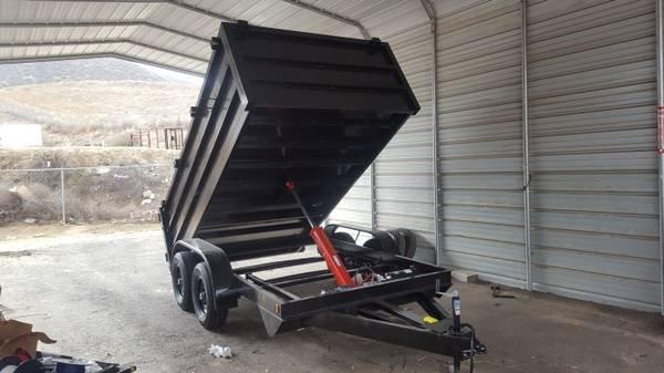 Dump Trailer 8x10x3 or 8x12x3