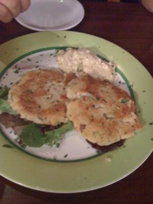 Crab Cakes, the best I've ever had!