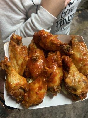 Atomic hot wings