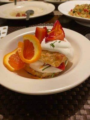 Strawberry and Orange Shortcake