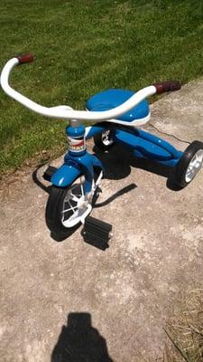 1950s tricycle after restoration